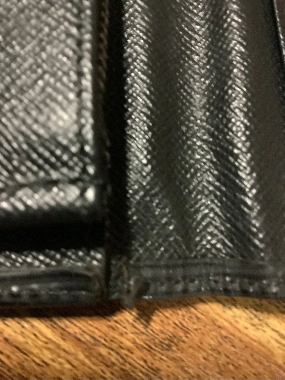 Louis Vuitton Black EPI Brazza